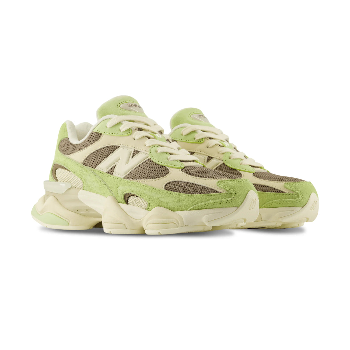 New Balance 9060R Baskets Vert Clair Marron Homme Femme - 2