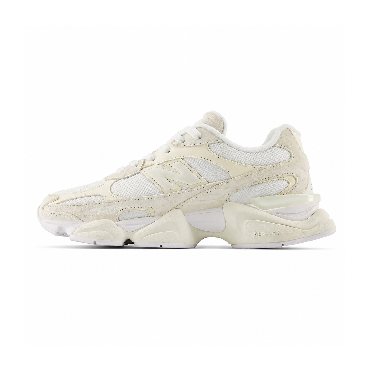 New Balance 9060R Baskets Beige Blanc Homme Femme - 4