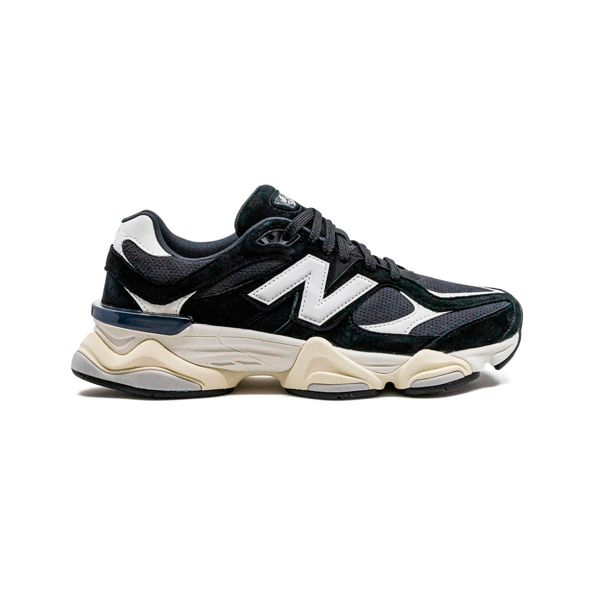 New Balance 9060 Baskets Noir Blanc Homme Femme - 1