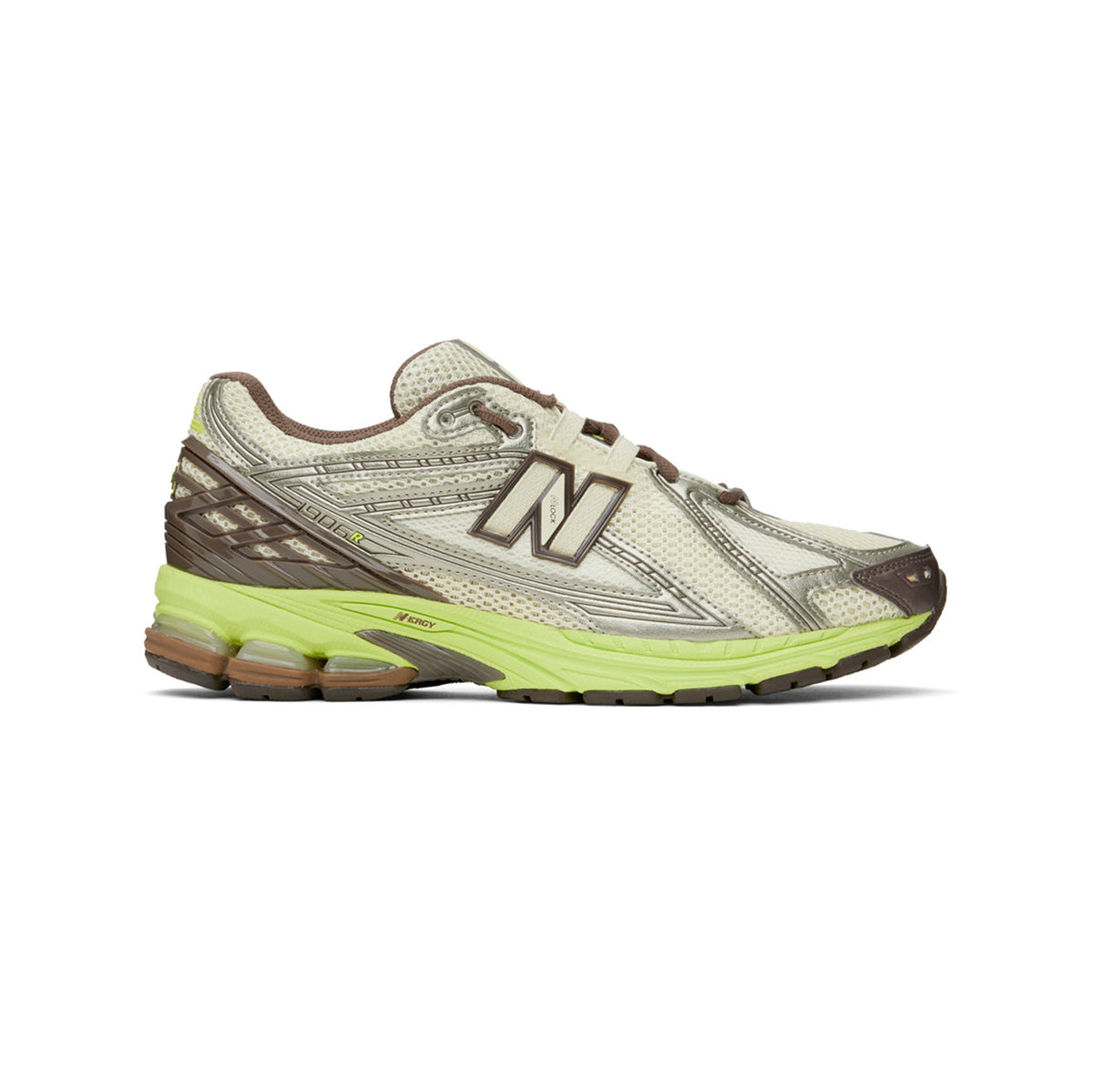 New Balance 1906R x SSENSE Baskets Vert Marron Homme Femme - 1