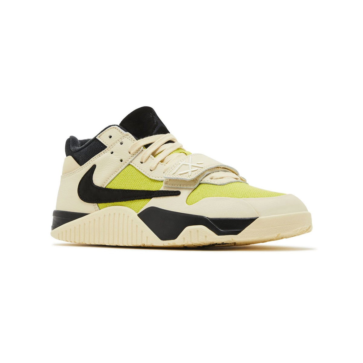 Jordan Jumpman Jack Travis Scott Bright Cactus Baskets Vert Beige Mixte - 2
