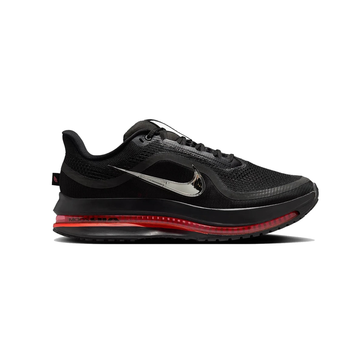 Nike Pegasus Premium Black Bright Crimson Chaussures Running Noir Rouge Mixte - 1