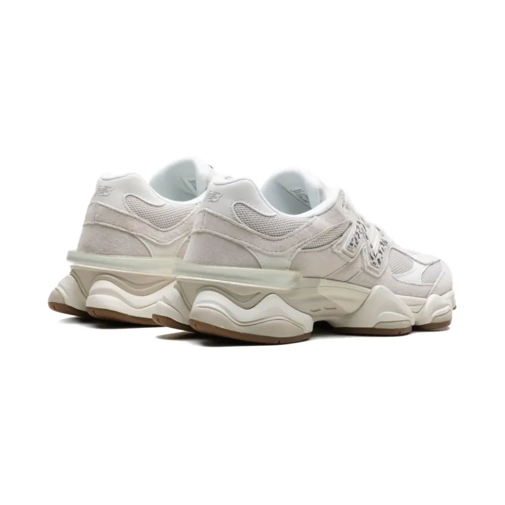 New Balance 9060 Léopard Baskets Blanc Cassé Homme Femme - 3