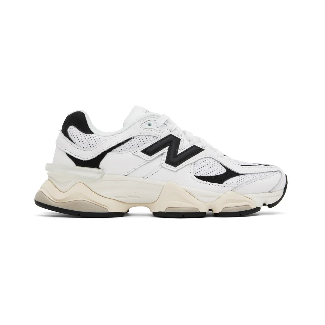 New Balance 9060 Baskets Blanc Noir Homme Femme - 1