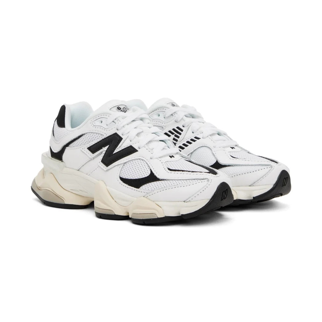 New Balance 9060 Baskets Blanc Noir Homme Femme - 2