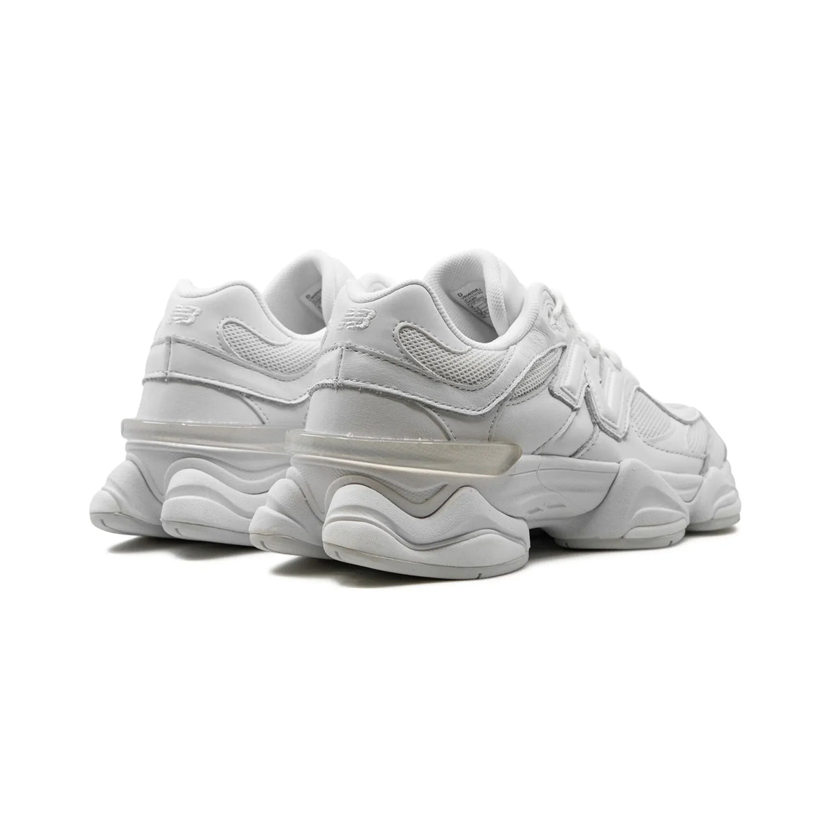 New Balance 9060 Monochrome Baskets Blanc Homme Femme - 3
