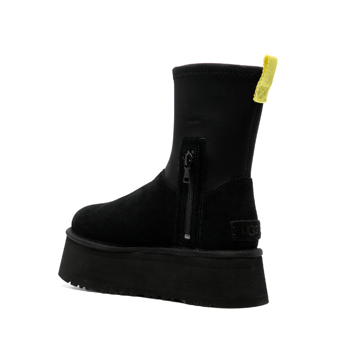 UGG Classic Dipper Black Bottes Plateforme Noir Femme - 3