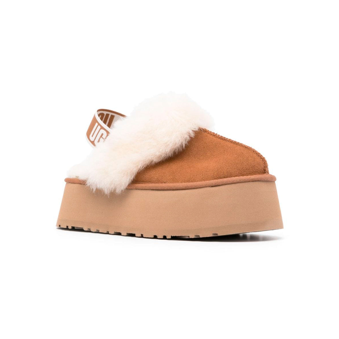 UGG Funkette Chestnut Mule Plateforme Marron Femme - 2