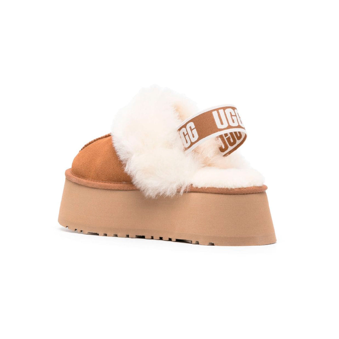 UGG Funkette Chestnut Mule Plateforme Marron Femme - 3