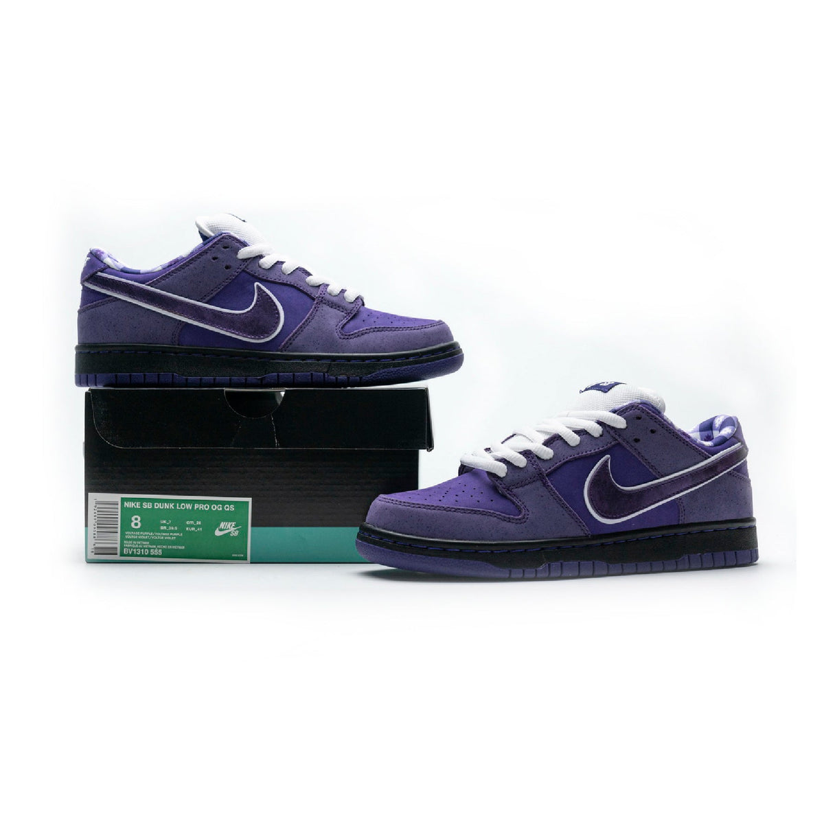 Nike SB Dunk Low x Concepts Purple Lobster Baskets Violet Homme Femme - 3
