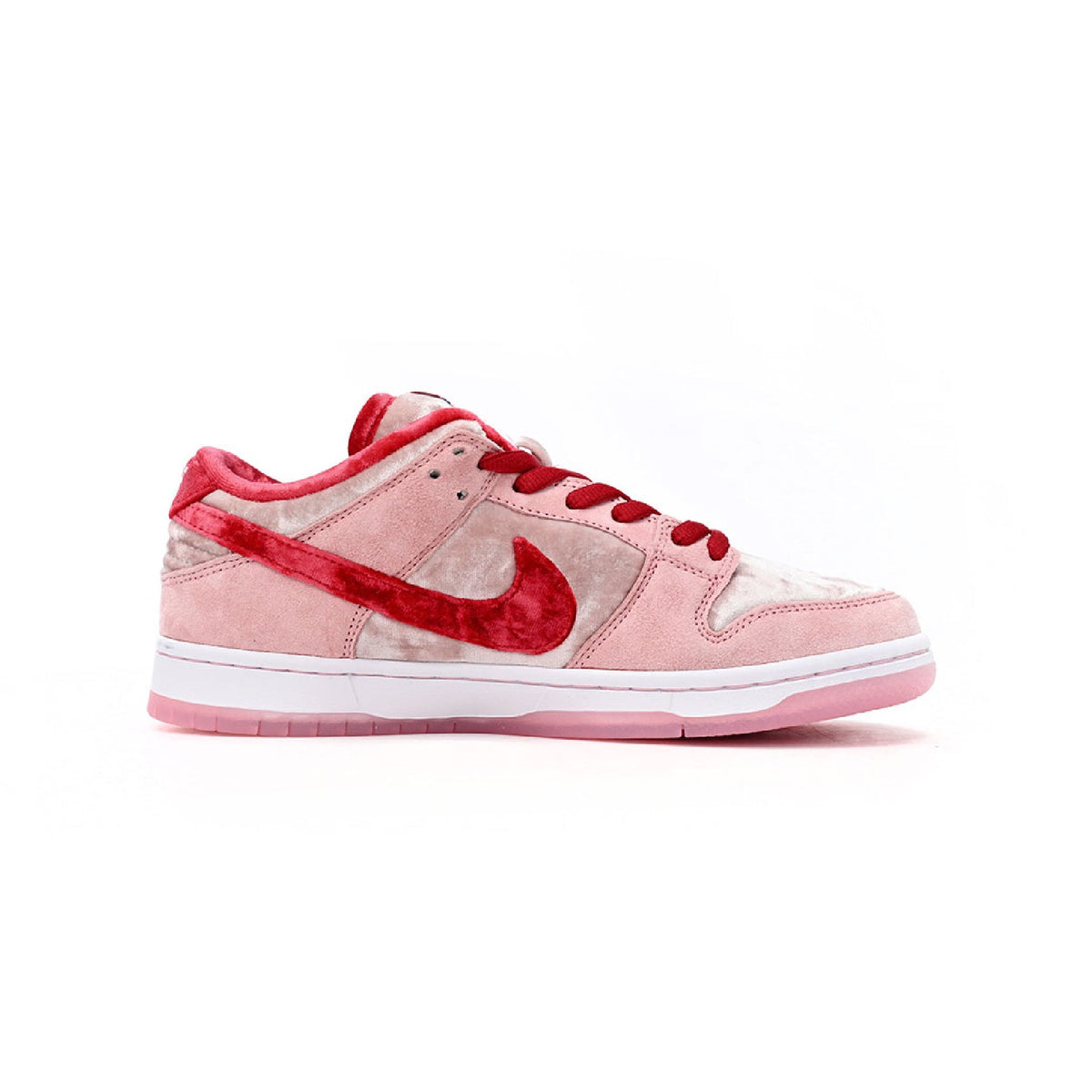 Nike SB Dunk Low StrangeLove Skateboards Baskets Rose Rouge Homme Femme - 1