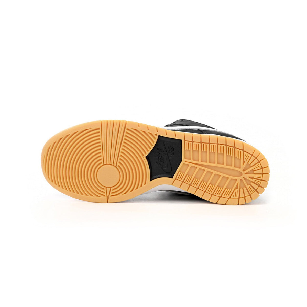 Nike SB Dunk Low Pro Black Gum Baskets Noir Homme Femme - 4