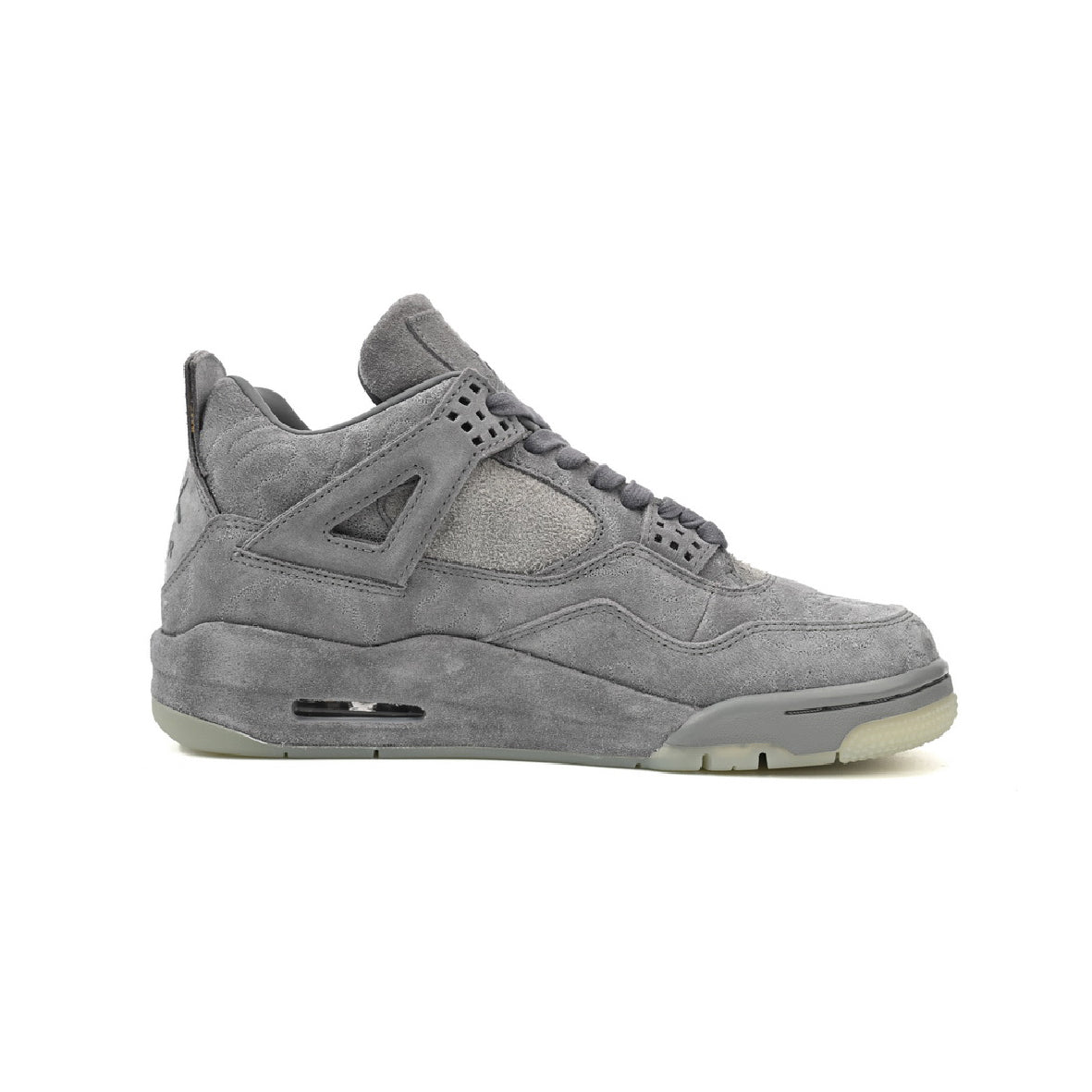 Air Jordan 4 Retro Kaws Baskets Gris Blanc Homme Femme - 1