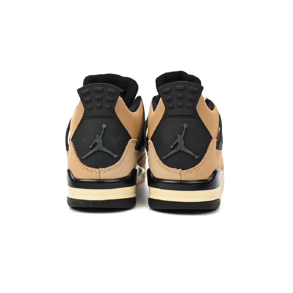 Air Jordan 4 Retro Fossil Baskets Beige Gris Homme Femme - 3