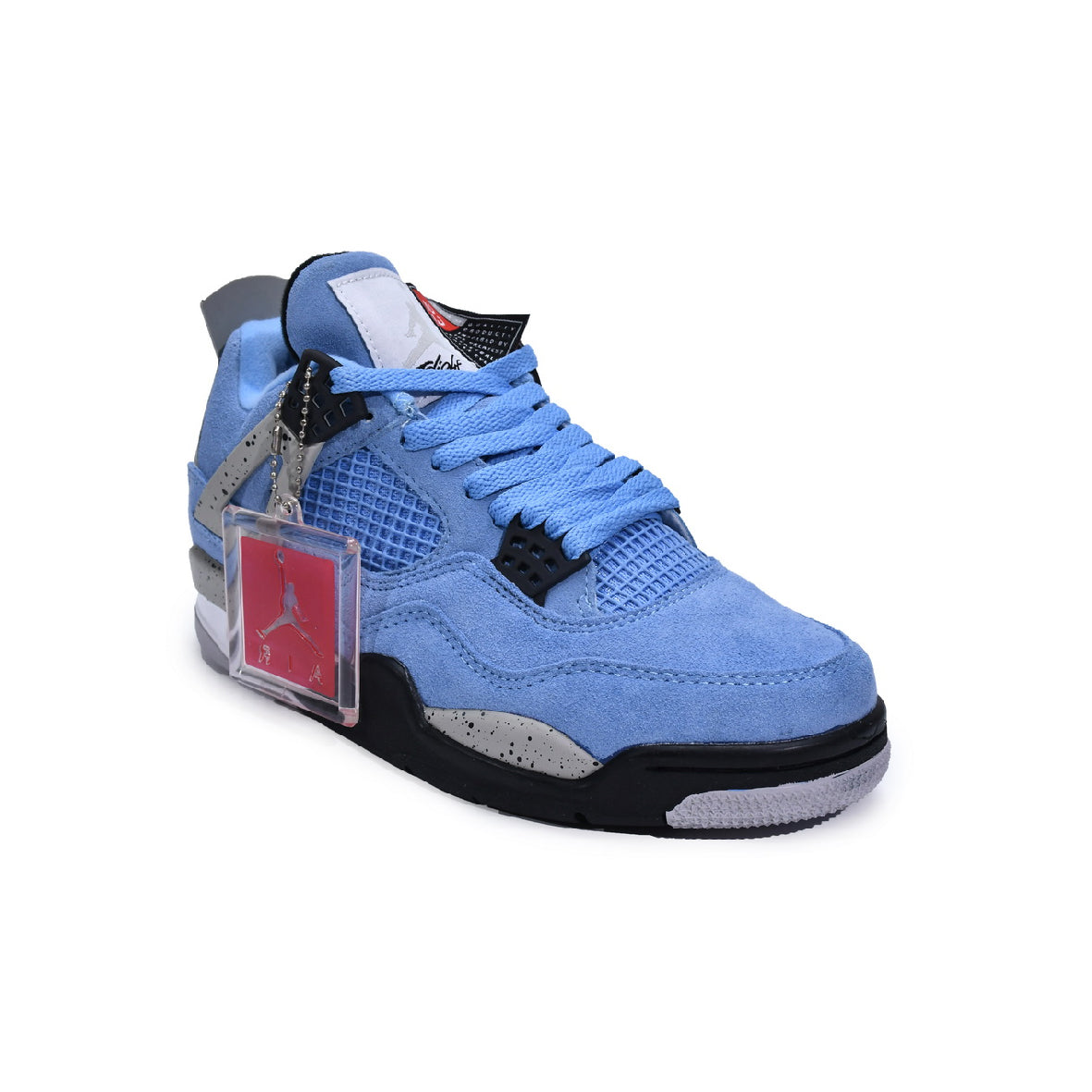Air Jordan 4 SE University Blue Baskets Bleu Blanc Homme Femme - 2