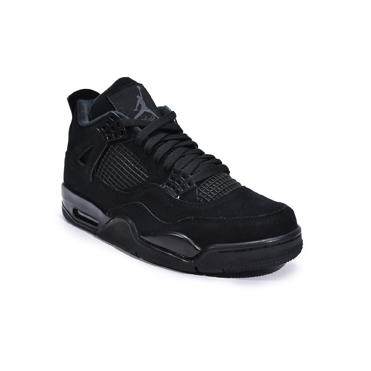 Air Jordan 4 Retro Black Cat Baskets Noir Homme Femme - 2