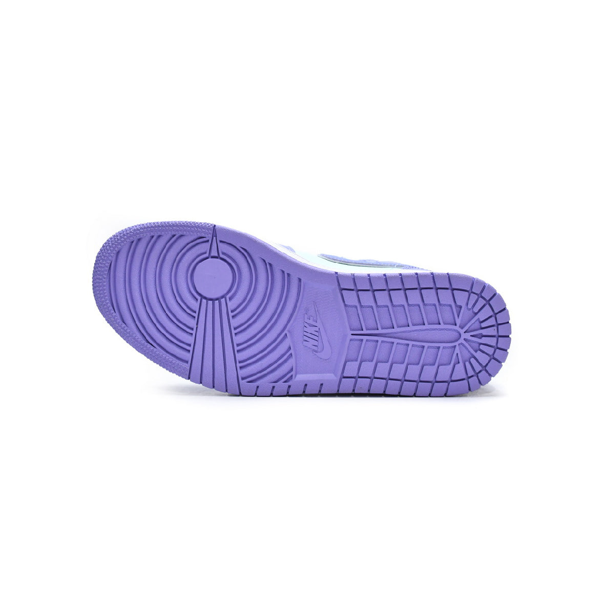 Air Jordan 1 Mid Purple Pulse Baskets Violet Blanc Homme Femme - 5