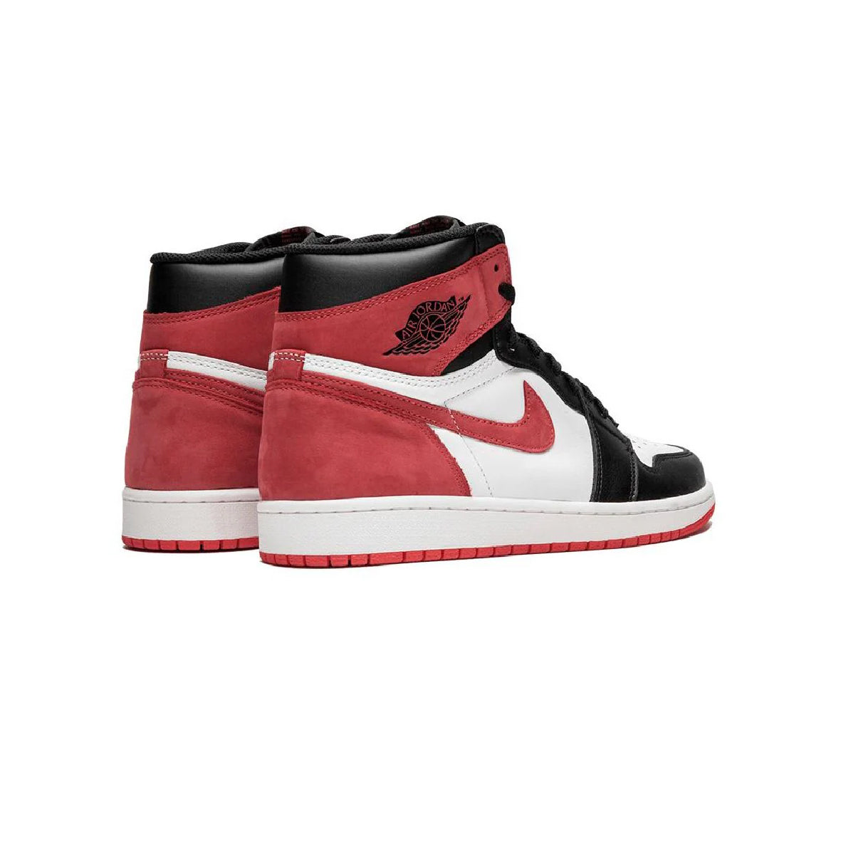 Air Jordan 1 Retro High OG Track Red Baskets Rouge Blanc Homme Femme - 2