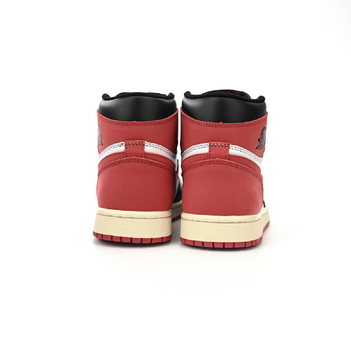 Air Jordan 1 Retro High OG Track Red Baskets Rouge Blanc Homme Femme - 3