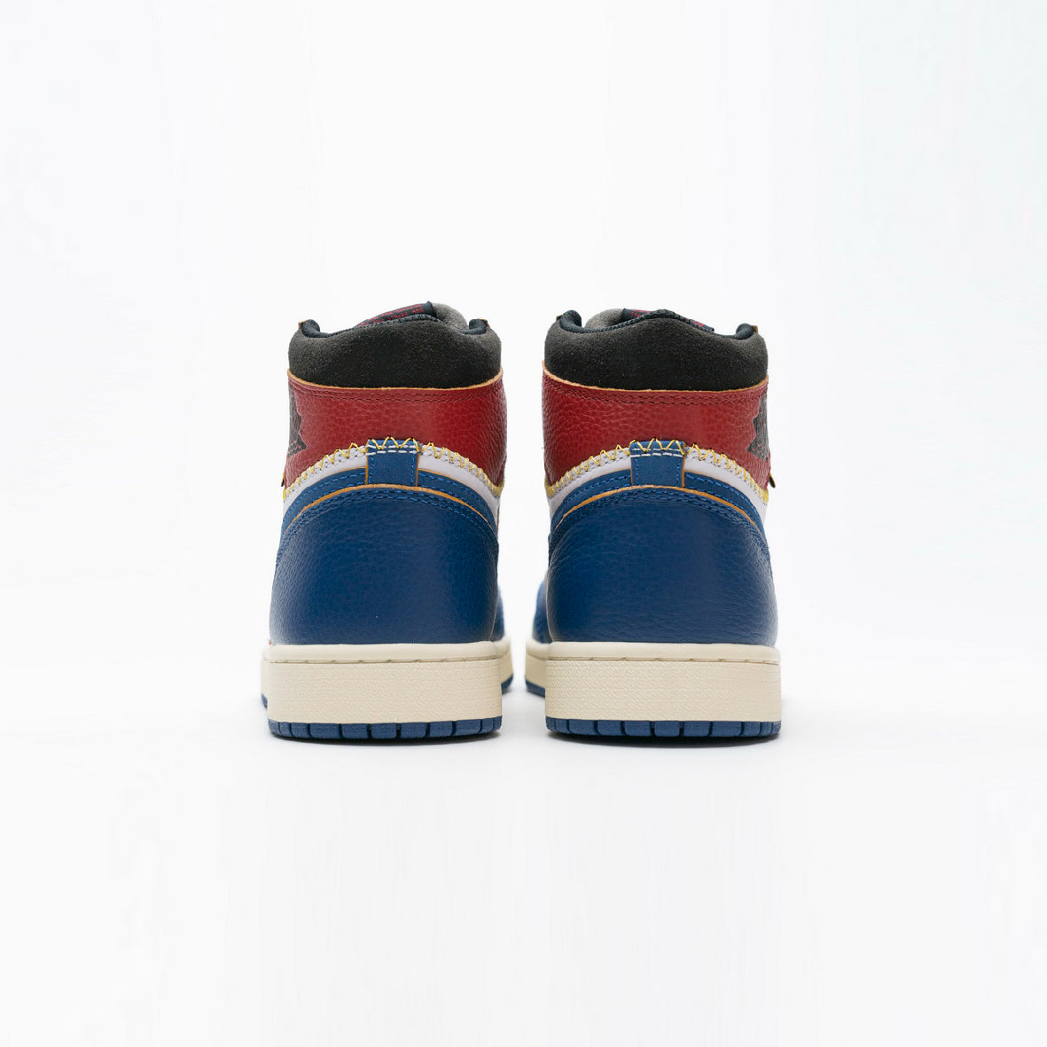 Air Jordan 1 Retro High Union Los Angeles Blue Toe Baskets Blanc Bleu Mixte - 3
