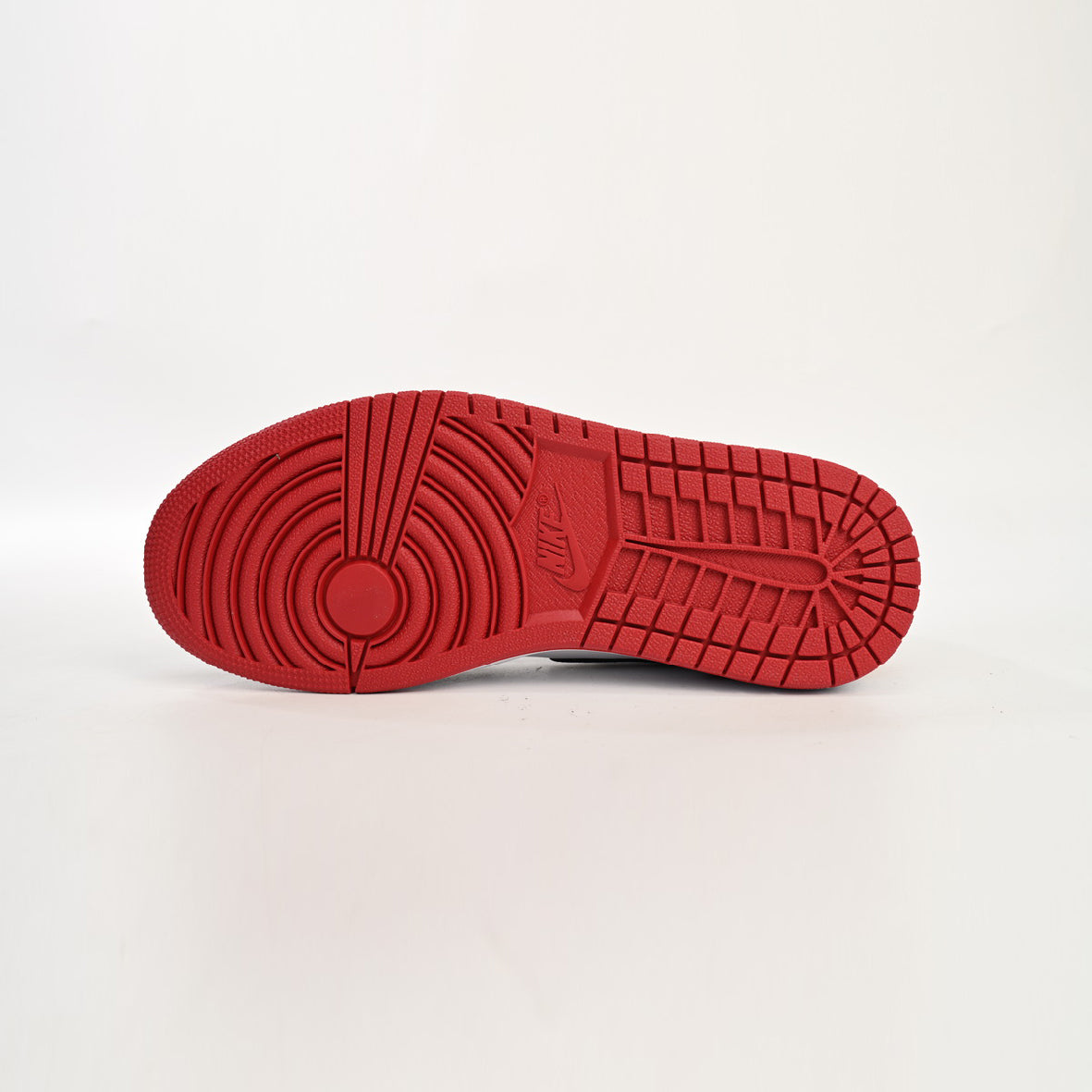 Air Jordan 1 Satin Black Toe Baskets Noir Rouge Homme Femme - 5
