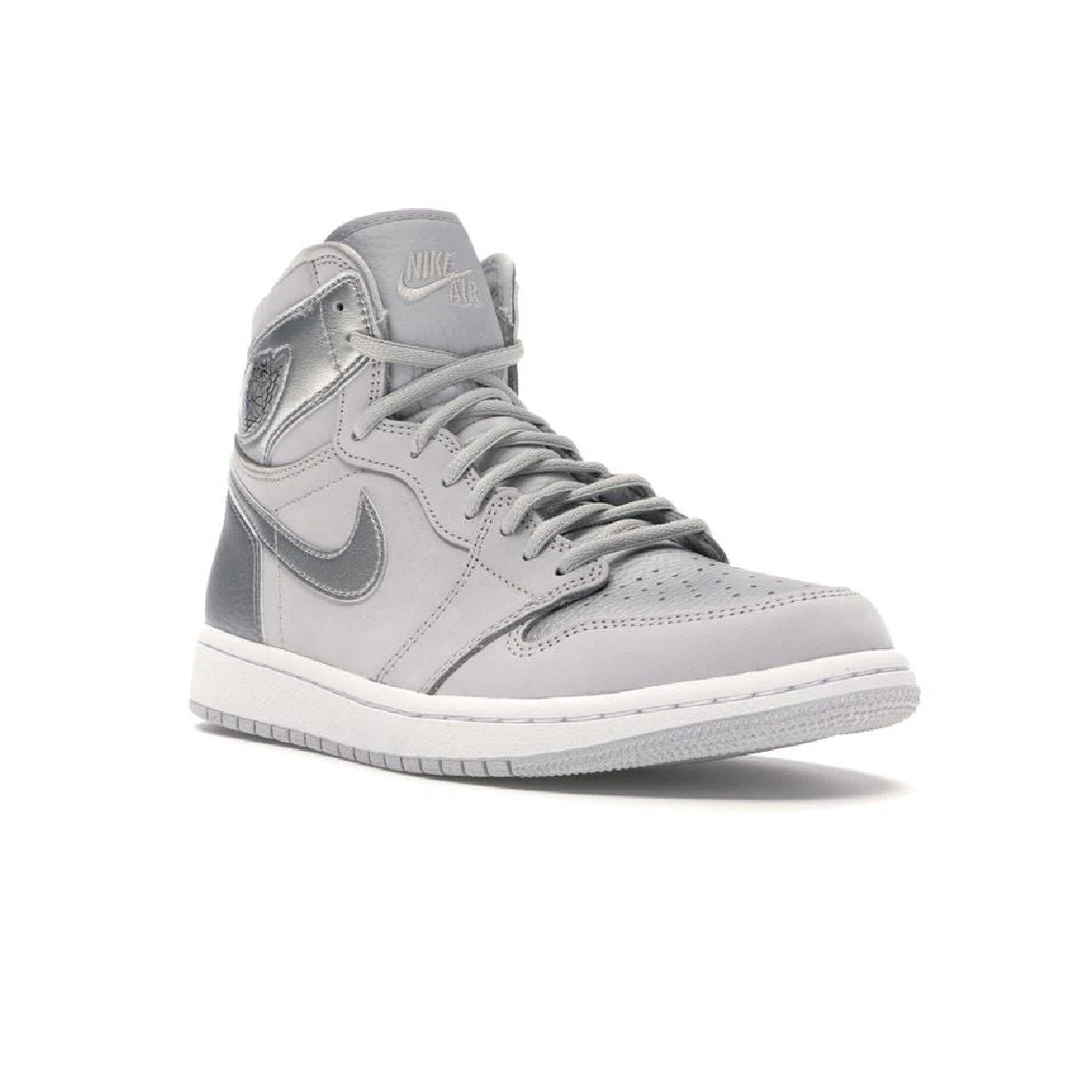 Air Jordan 1 High OG Japan Neutral Grey Baskets Gris Blanc Homme Femme - 2