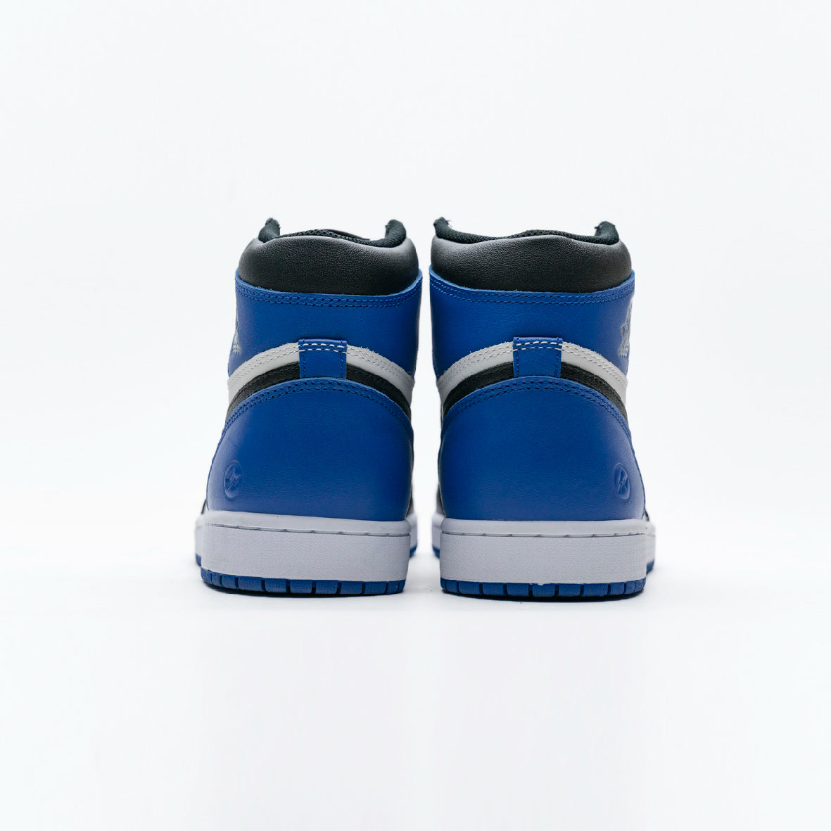 Air Jordan 1 Retro High x Fragment Baskets Bleu Noir Homme Femme - 3