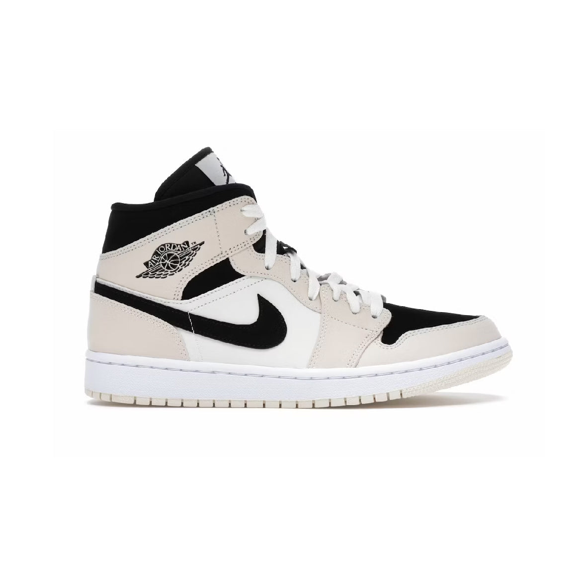 Air Jordan 1 Mid Barely Orange Baskets Orange Blanc Homme Femme - 1