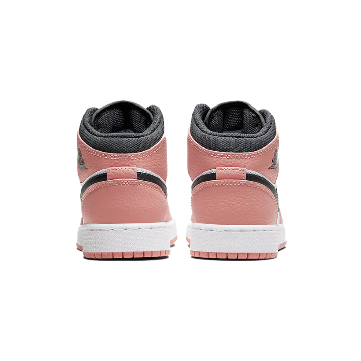 Air Jordan 1 Mid Pink Quartz Baskets Rose Blanc Homme Femme - 3