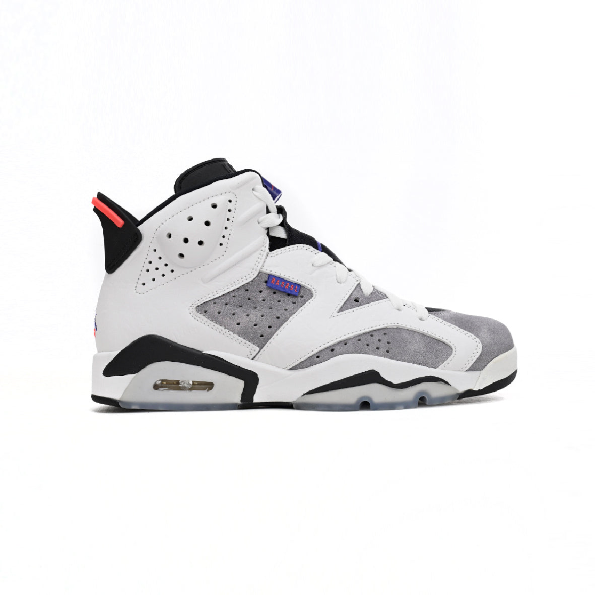 Air Jordan 6 Grayish Purple Baskets Violet Gris Homme Femme - 1