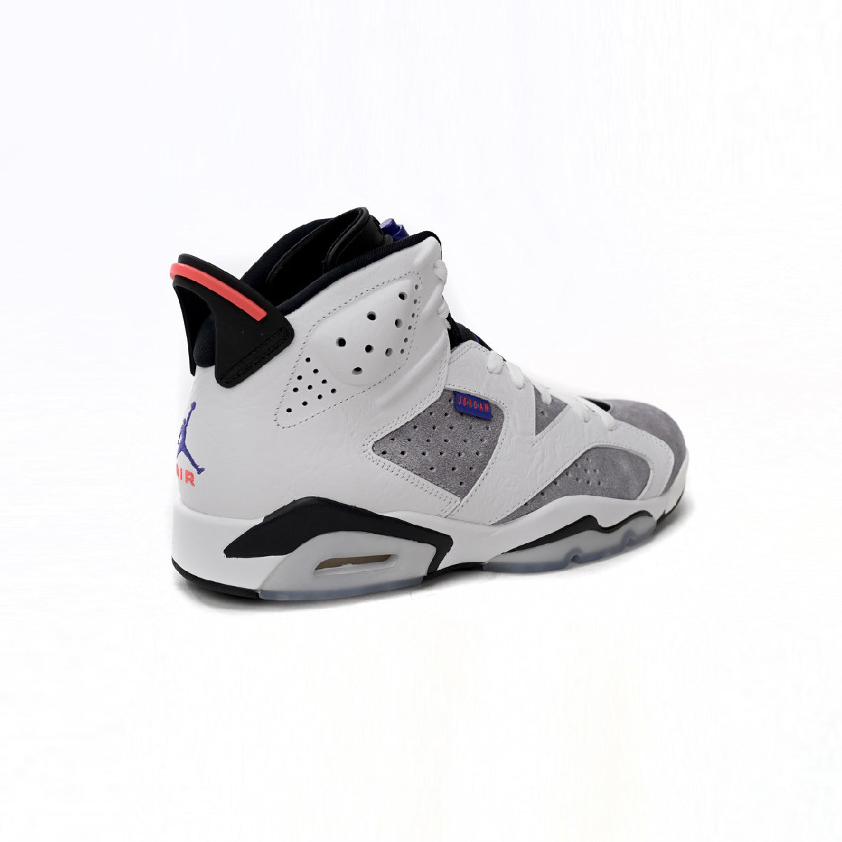 Air Jordan 6 Grayish Purple Baskets Violet Gris Homme Femme - 2
