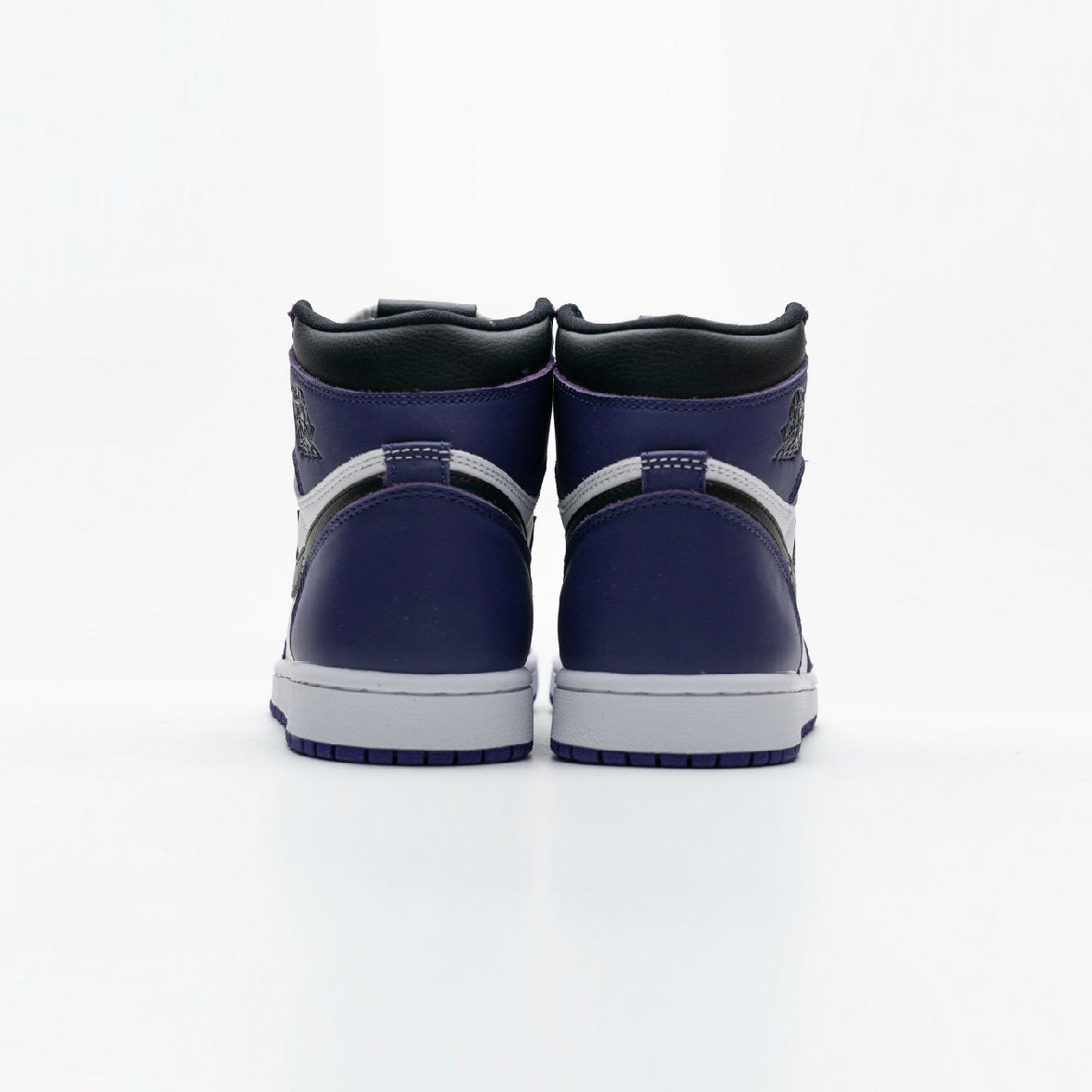 Air Jordan 1 High Retro Court Purple Baskets Violet Blanc Homme Femme - 3