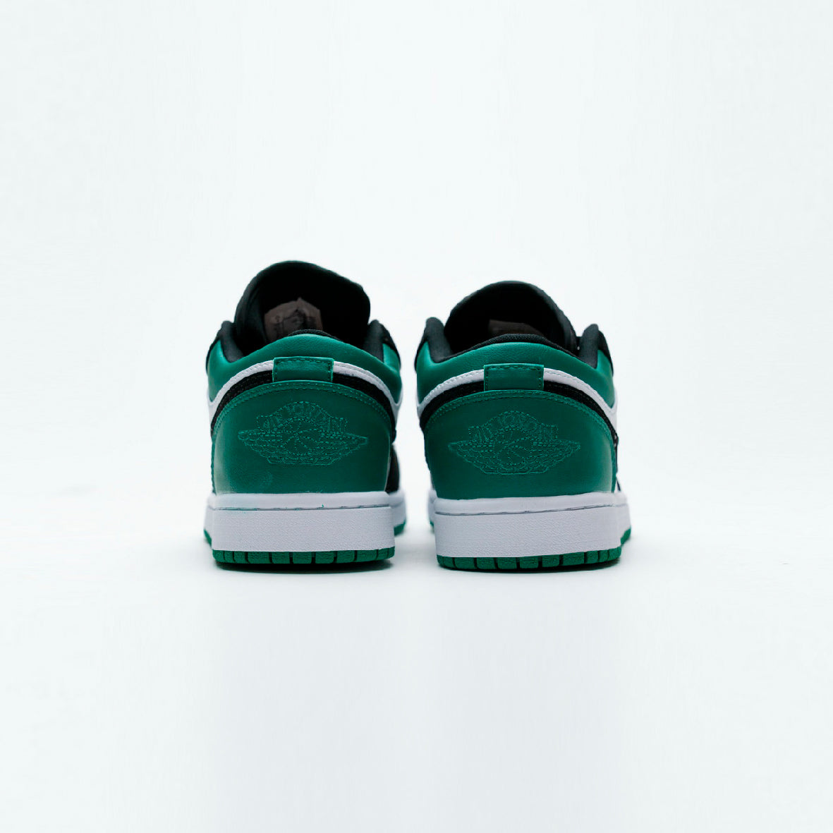 Air Jordan 1 Low Mystic Green Baskets Vert Blanc Homme Femme - 3