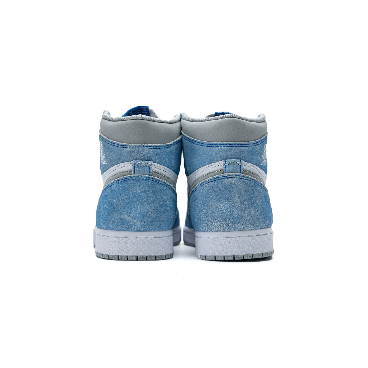 Air Jordan 1 High Hyper Royal Baskets Bleu Gris Homme Femme - 3
