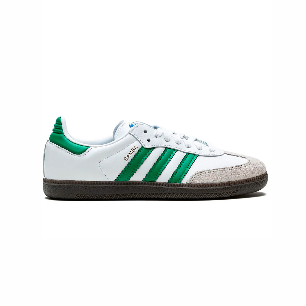 adidas Samba OG Baskets Blanc Vert Homme Femme - 1