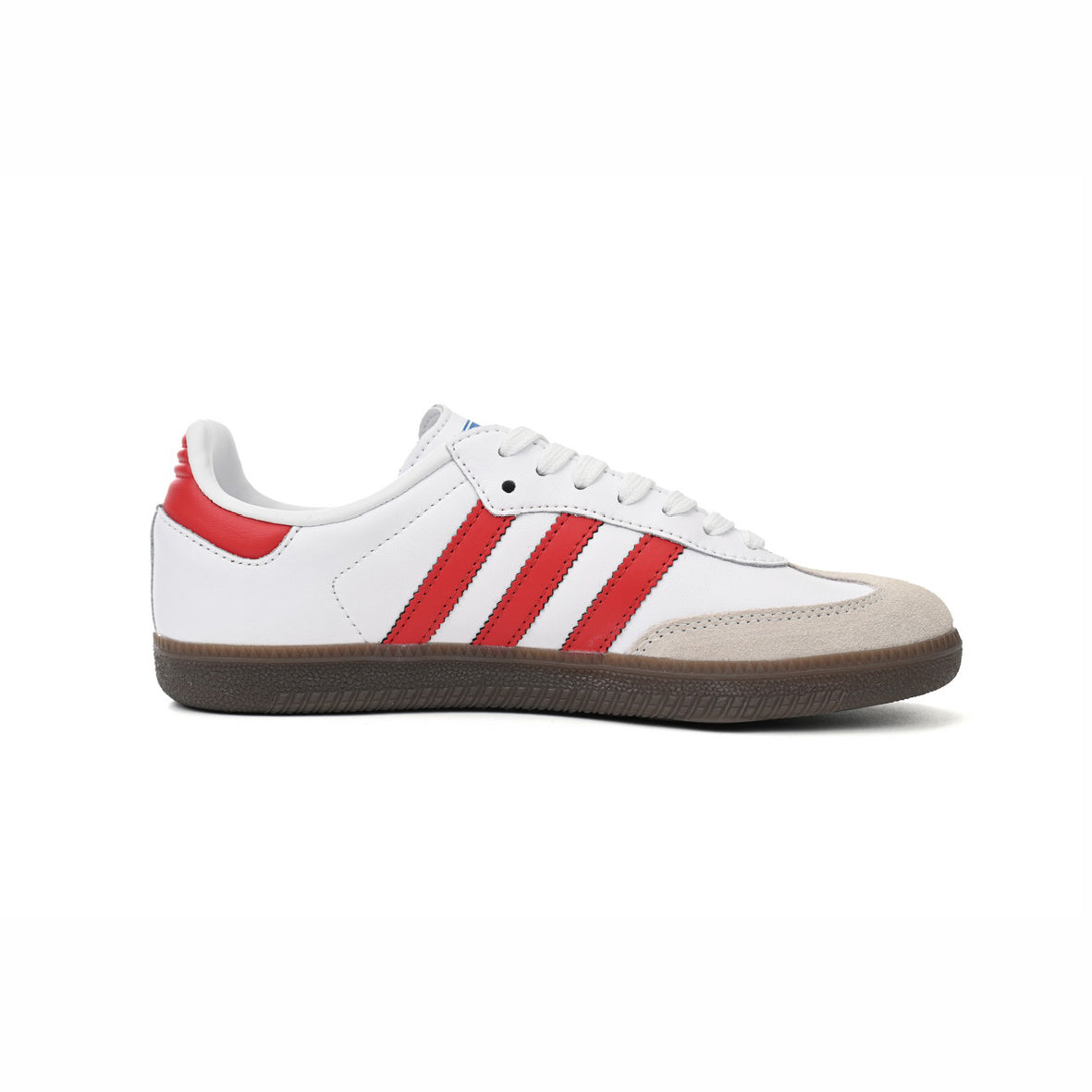 adidas Samba OG Baskets Blanc Rouge Homme Femme - 1