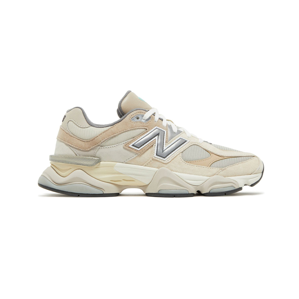 New Balance 9060 Baskets Gris Blanc Homme Femme - 1