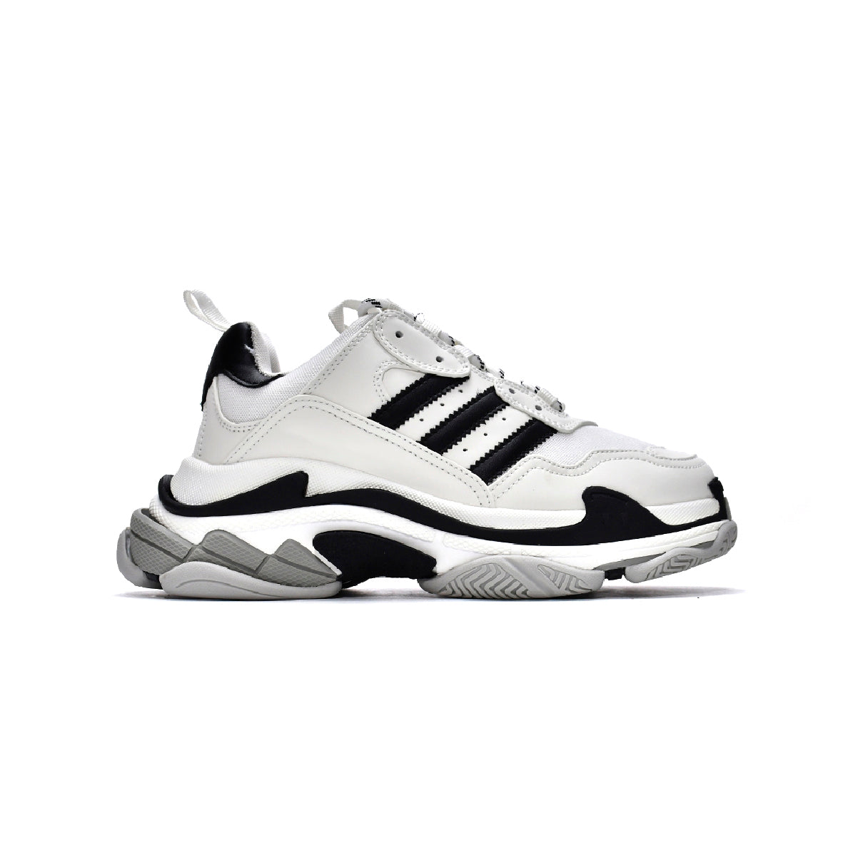 Balenciaga x adidas Triple S Baskets Blanc Homme Femme - 1