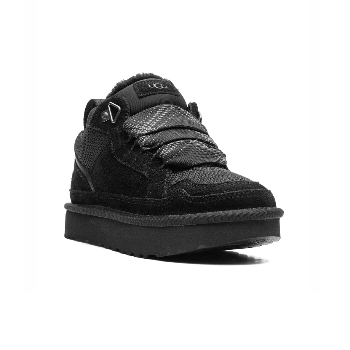 UGG Lowmel Black Basket Noir Femme - 2