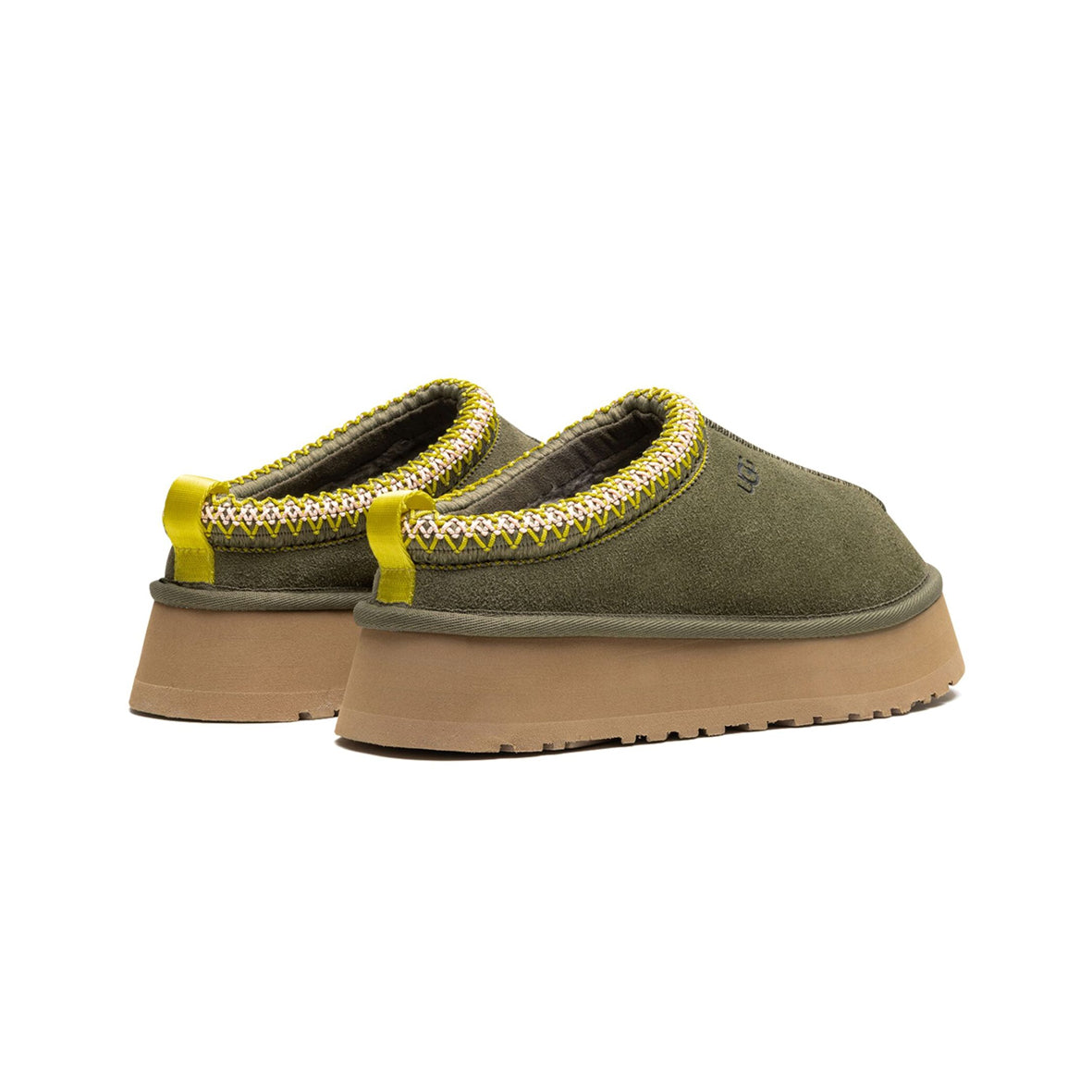 UGG Tazz Burnt Olive Chausson Plateforme Vert Femme - 3