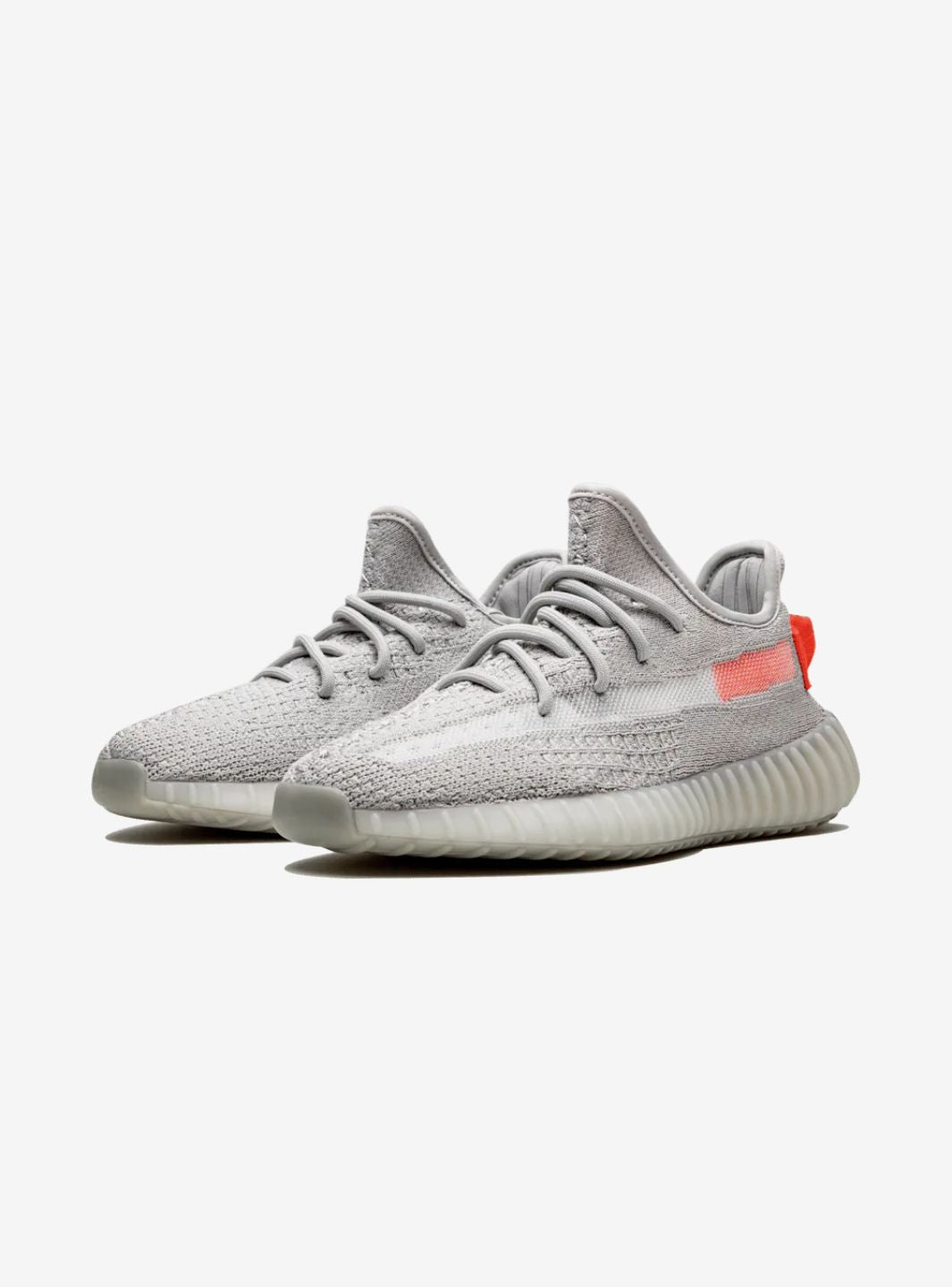 adidas Yeezy Boost 350 V2 Tail Light Baskets Gris Orange Homme Femme - 2