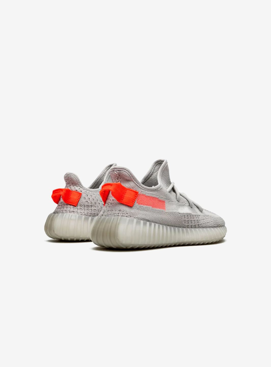 adidas Yeezy Boost 350 V2 Tail Light Baskets Gris Orange Homme Femme - 3
