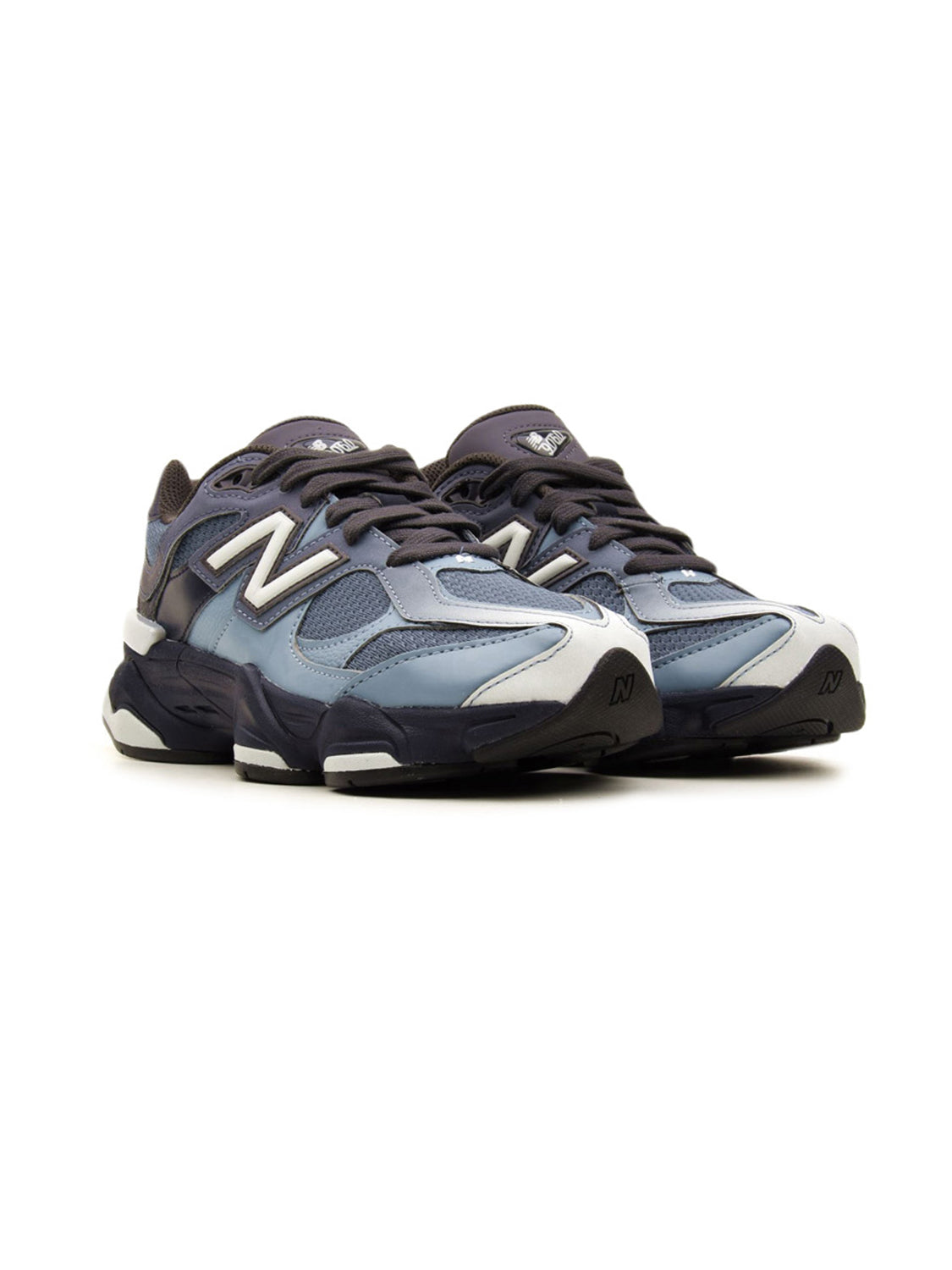 New Balance 9060 Shadow Blue Dark Night Baskets Bleu Enfant - 2