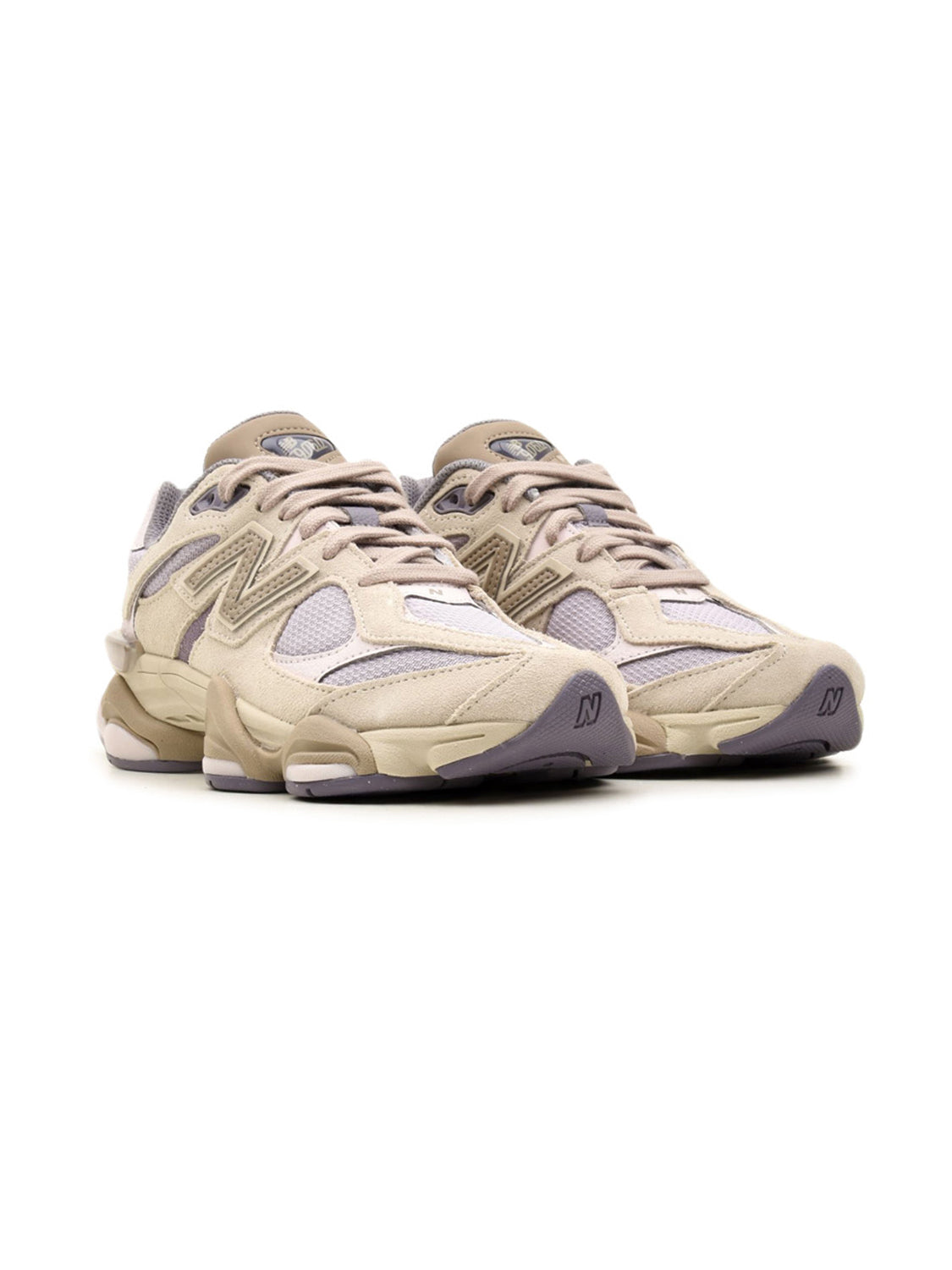 New Balance 9060 Timberwolf Driftwood Baskets Gris Beige Homme Femme - 6
