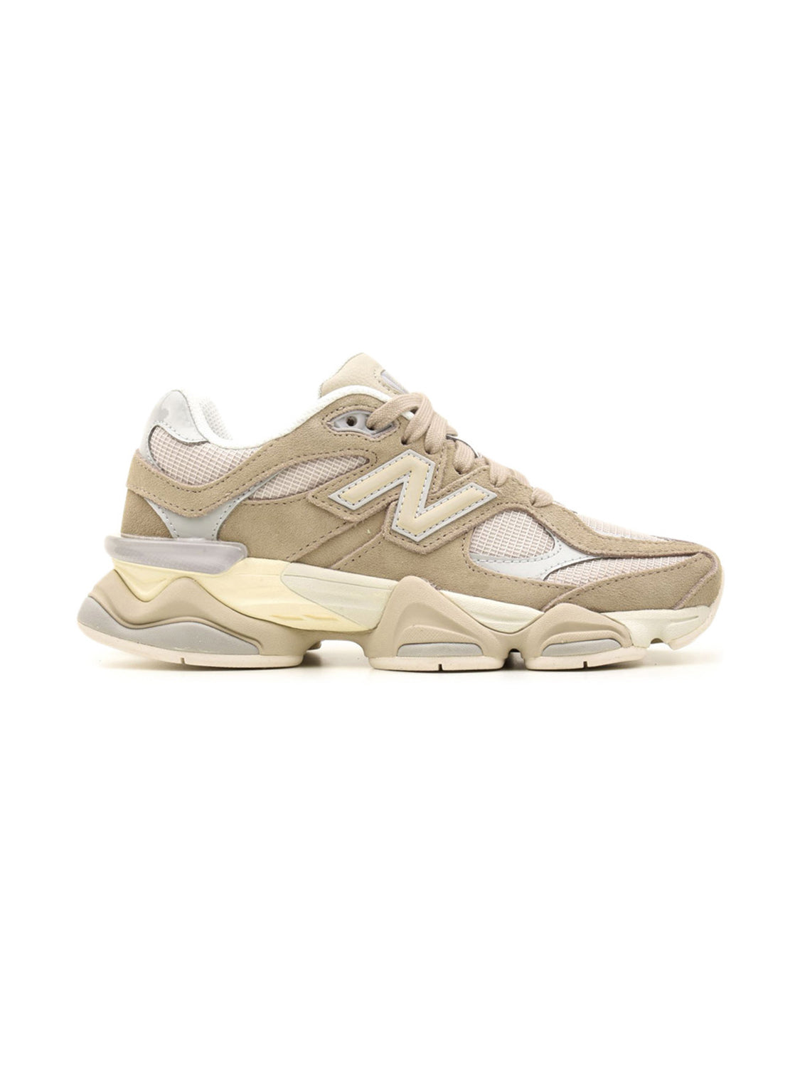 New Balance 9060 Driftwood Timberwolf Baskets Gris Beige Homme Femme - 1