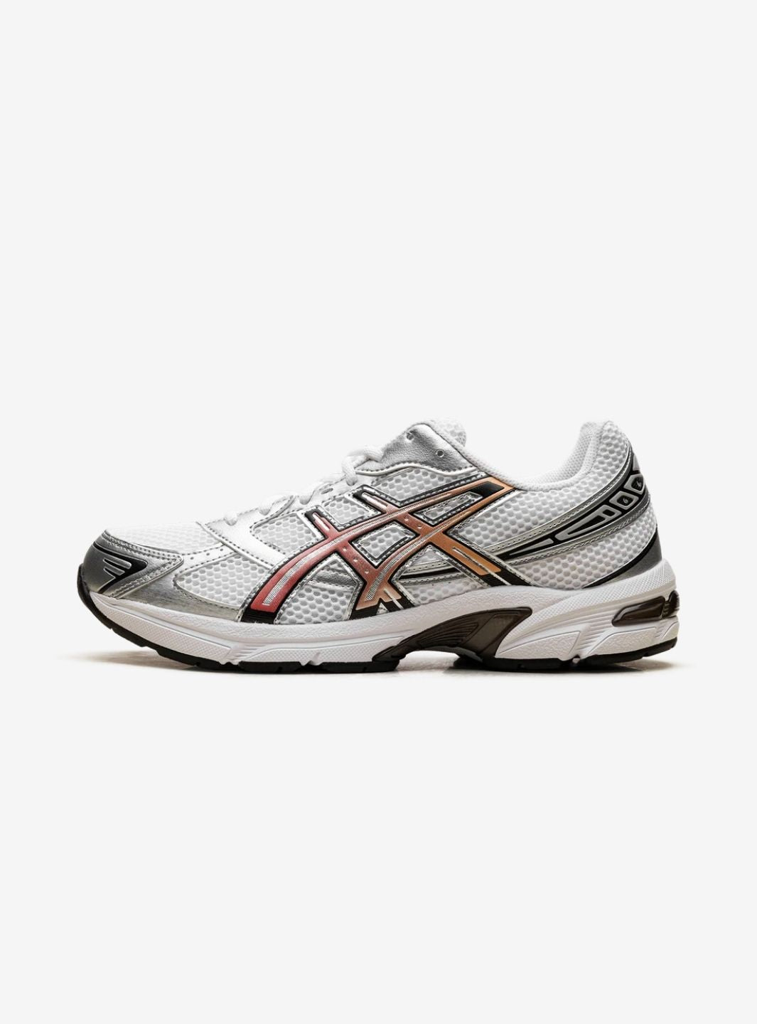 ASICS Gel-1130 White Red Snapper Baskets Blanc Rouge Homme Femme - 1