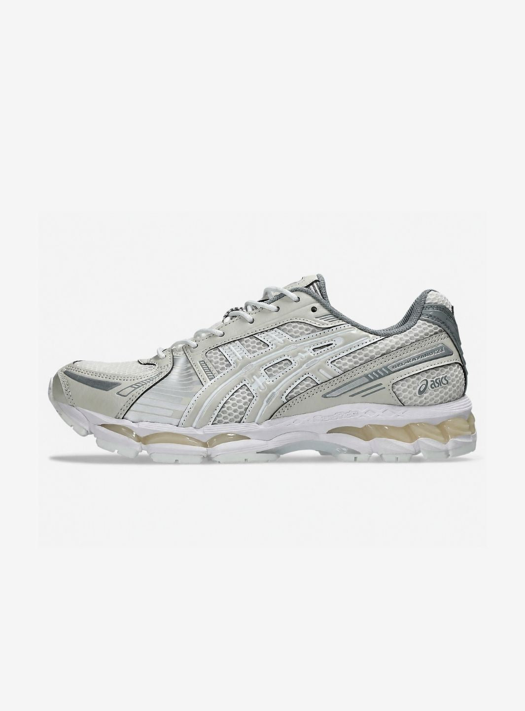ASICS Gel-Kayano 12.1 Cream Smoke Grey Baskets Crème Gris Homme Femme - 1