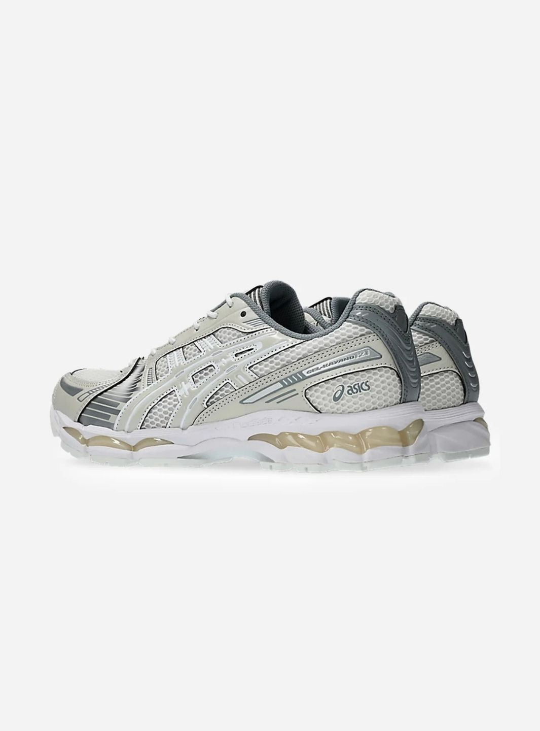 ASICS Gel-Kayano 12.1 Cream Smoke Grey Baskets Crème Gris Homme Femme - 5