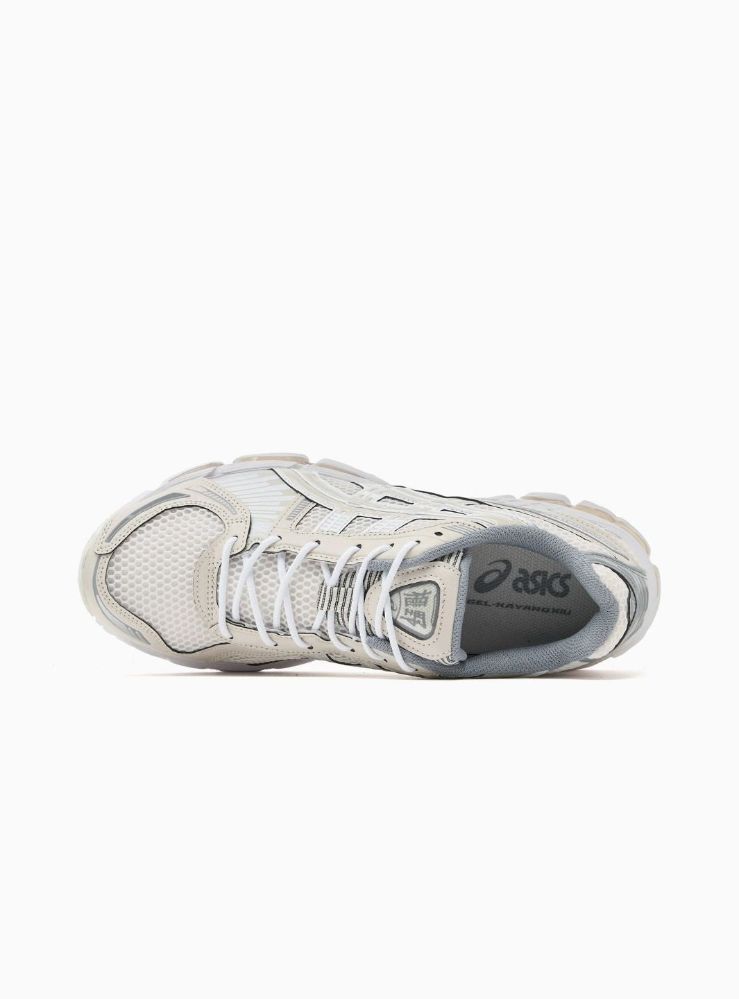 ASICS Gel-Kayano 12.1 Cream Smoke Grey Baskets Crème Gris Homme Femme - 6