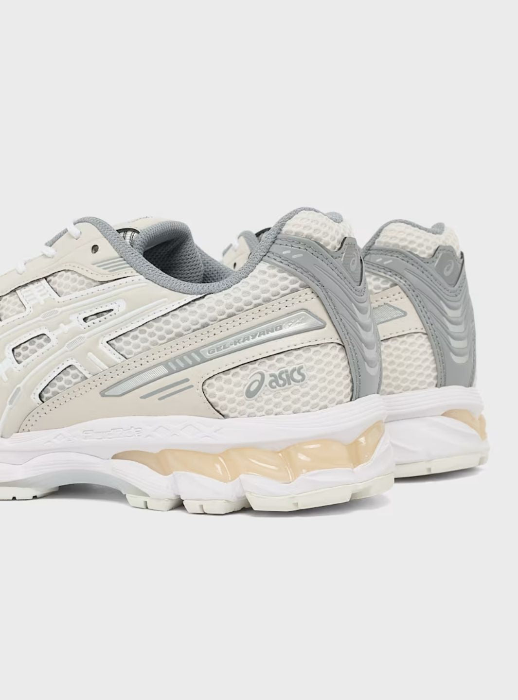 ASICS Gel-Kayano 12.1 Cream Smoke Grey Baskets Crème Gris Homme Femme - 7